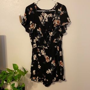 American Eagle Floral Romper